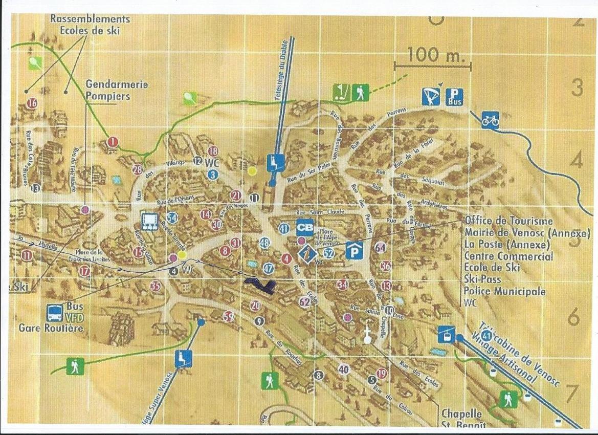 Apartament Au Coeur De La Station Les Deux Alpes Zewnętrze zdjęcie